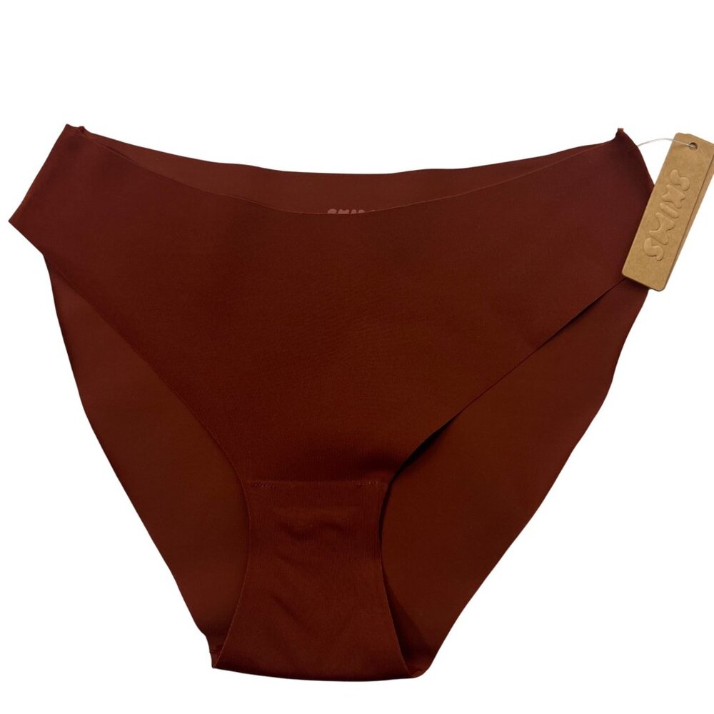 SKIMS Naked Bikini Brief Lot of 2 Saffron XXS - Picture 2 of 8